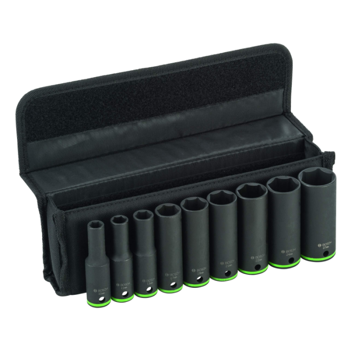 Bộ 9 chiếc 75mm 1/2'' 10,11,13,17,19,21,22,24,27