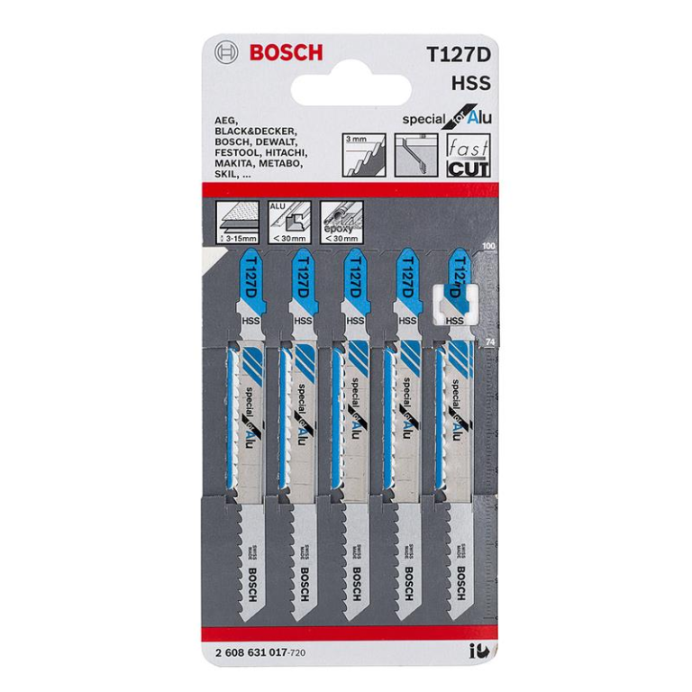 Lưỡi cưa lọng T 127 D - Nhôm (bộ 5 lưỡi)